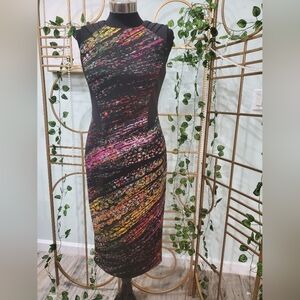 Body Con MIDI Dress EUC Size: 4